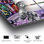 Wallity Pintura en Vidrio Templado Decorativo Multicolor 70 x 100 cm